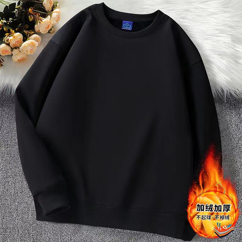Autumn and Winter Velvet Thickeneded Tops and Jackets for Women Loose Casual Long-Sleeved Sweatshirts Popular White Fashionable Women's Outer Wear Long-Sleeved Autumn and Winter Velvet Thickeneded Tops and Jackets for Women Loose Casual Long-Sleeved Sweatshirts Popular White Fashionable Women's Outer Wear Long-Sleeved