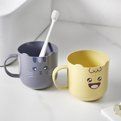 高颜値嗽カップかわいい洗面カップ学生寮プラスチック歯ブラシカップ家庭用カップル歯具歯筒カップ