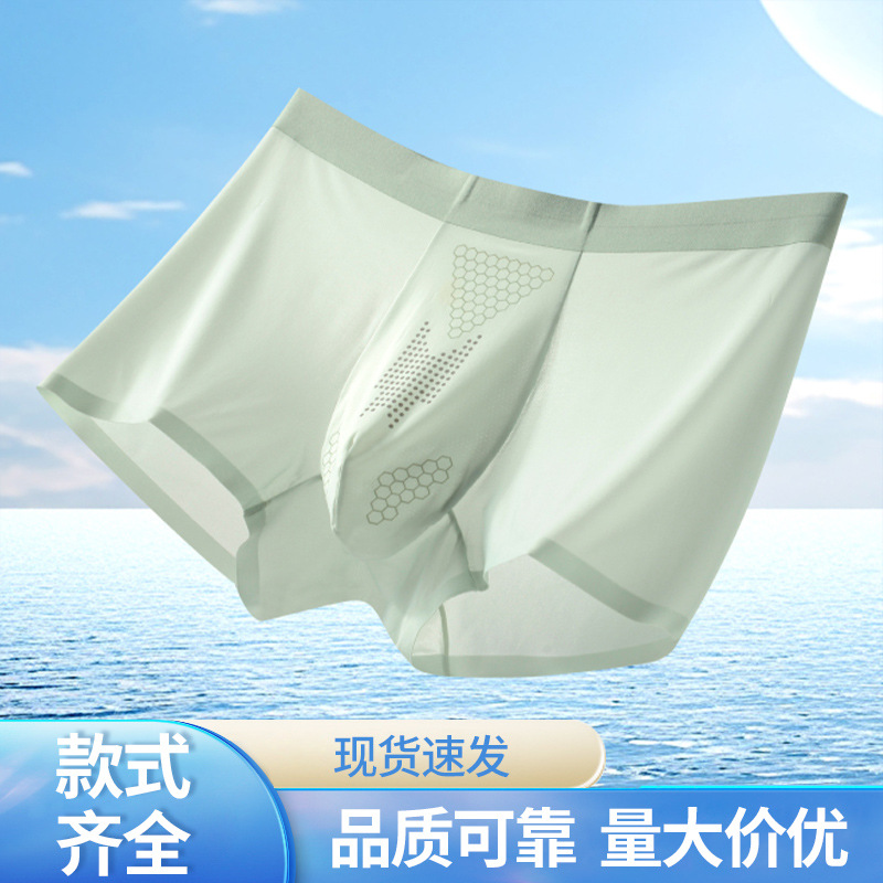 Seamless Ice Silk Briefs