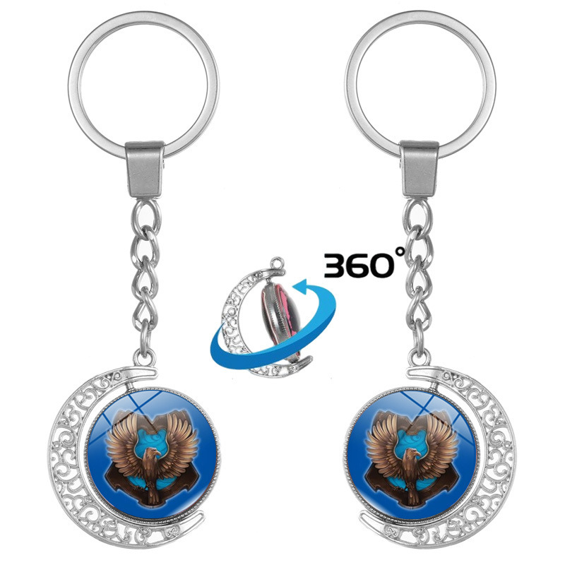 Harry Potter School of Witchcraft and Wizardry Badge Magic Book Pendant Keychain Pendant Student Graduation Commemorative Gift Wholesale Harry Potter School of Witchcraft and Wizardry Badge Magic Book Pendant Keychain Pendant Student Graduation Commemorative Gift Wholesale