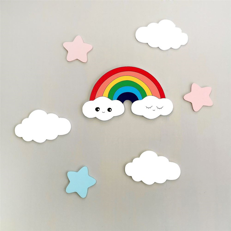 Wall hole filling decorative stickers wall hole blocking decorations hole blocking wall patch ugly stickers Internet celebrity wall stickers hole filling