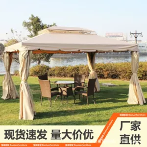 Roman Pone Garden Home Shade Outdoor Pergola Outdoor Stand Waven
