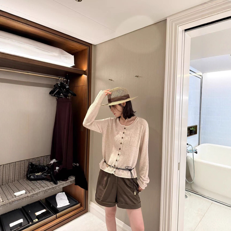 [Special Offer, No Returns or Exchanges] Merino Wool Cashmere Loose-Fitting Slimming Long-Sleeve Knit Sweater Women's Casual Top