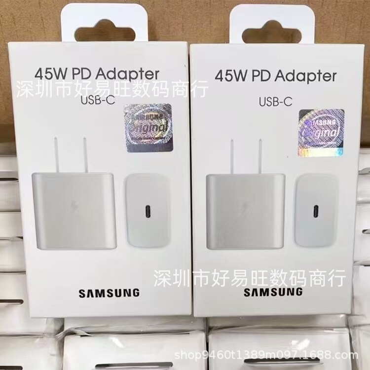 Suitable for Samsung 45W Fast Charging Head S23+S24U Original Charger S22Ultraa Super Fast Charging 2.0Typec Suitable for Samsung 45W Fast Charging Head S23+S24U Original Charger S22Ultraa Super Fast Charging 2.0Typec