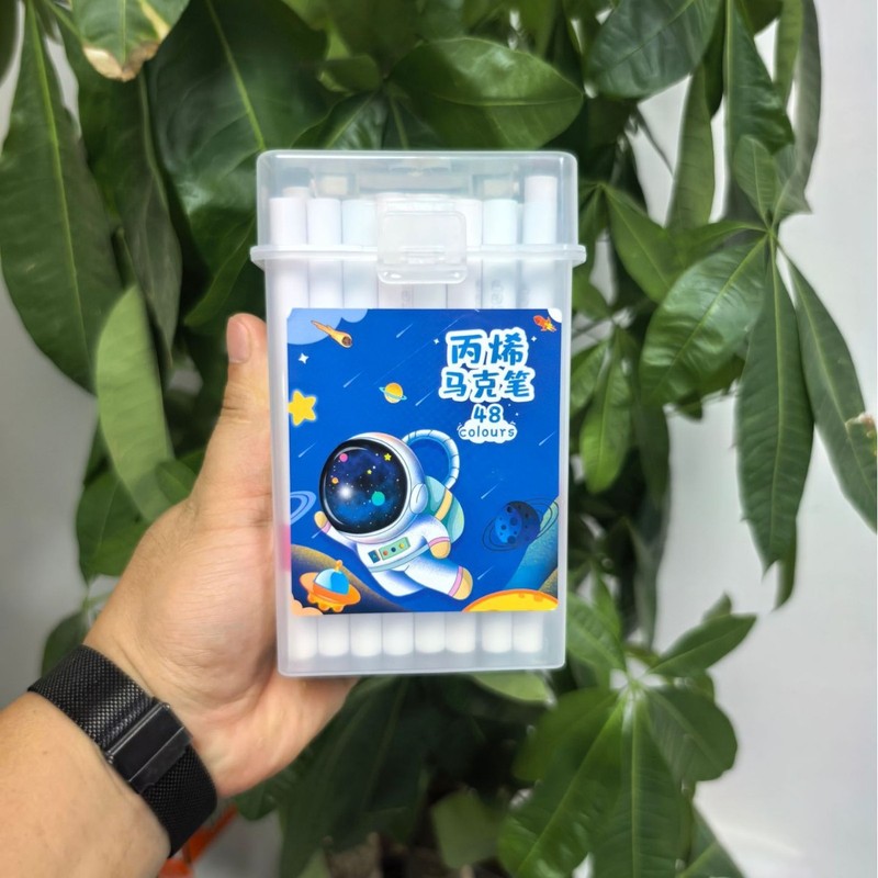 丙烯马克笔 幼儿园美术绘画专用儿童水彩笔不透色可叠色丙烯画笔|undefined