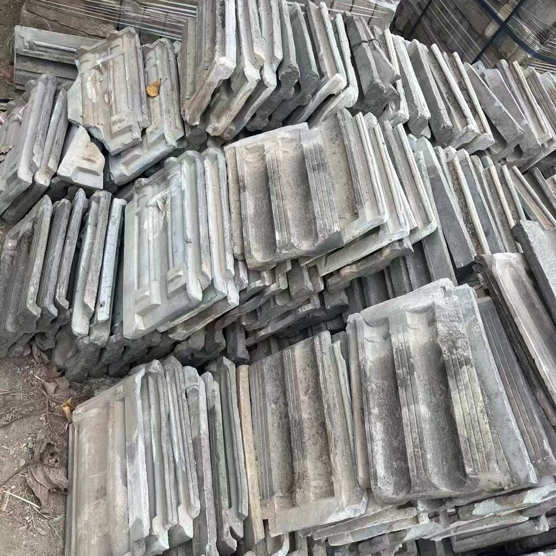 仿古老青瓦大洋瓦中式园林屋顶装饰瓦房屋修建旧青瓦屋檐旧瓦片