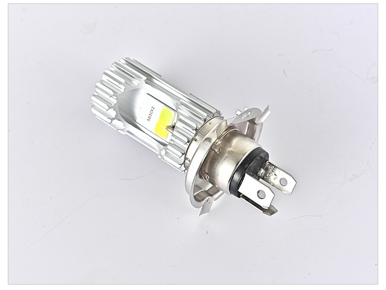 Motorcycle and Electric Vehicle Front Headlights with Led Cob Light Beads, Integrated High and Low Beam, Factory Direct Shipping