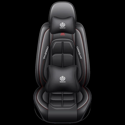 Universal seat cover — car seat cushion fully surrounded - classic-black-single-seat