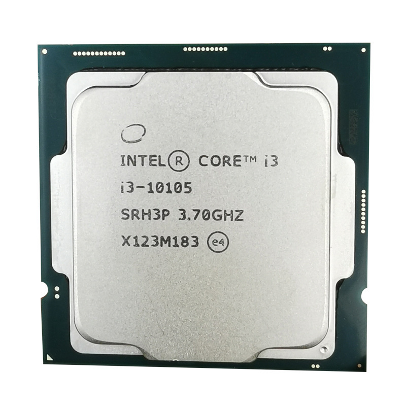 Intel Intel 10 Generation i3 10105 Discrete Core Display Processor Desktop Computer CPU for H510 Motherboard Intel Intel 10 Generation i3 10105 Discrete Core Display Processor Desktop Computer CPU for H510 Motherboard