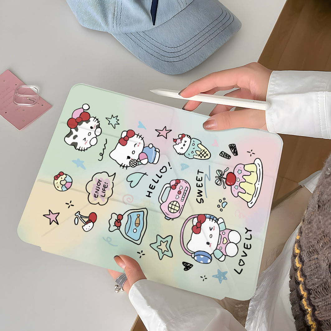 Kt Radio Ipada16 Tablet Pro 11inch Air6/5 Protective Case Y Fold 10/9/8 Generation Mini7 Protective Case