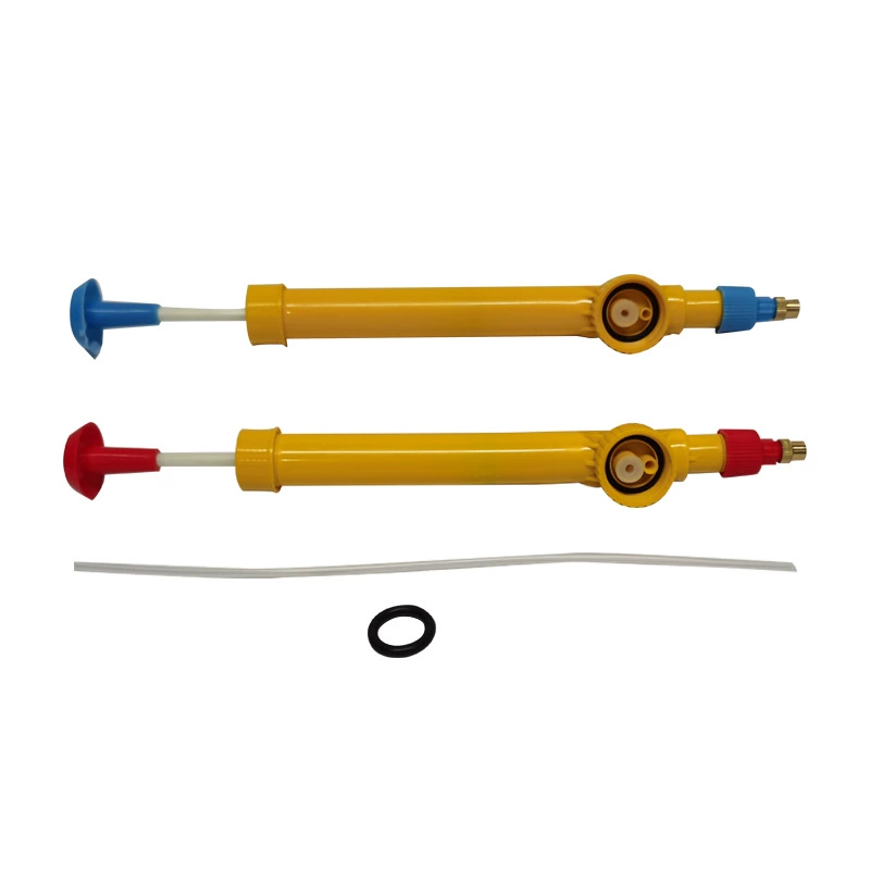 Прямые поставки с фабрики Тип бутылки кокса небольшой распылитель поршневое сопло ручной толкать давление воздуха регулируемое пластиковое поливочное устройство