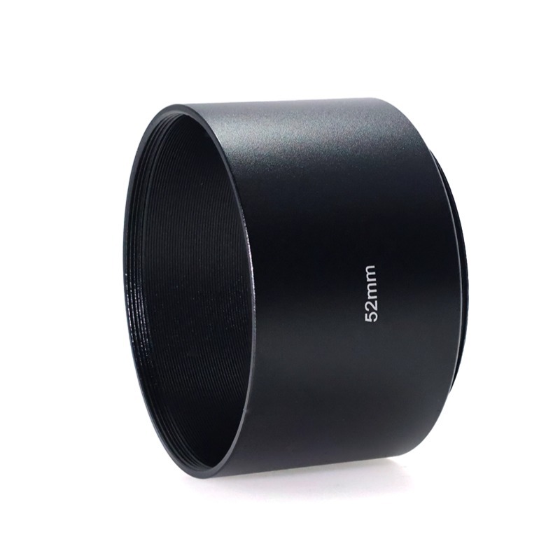 金属中长焦镜头遮光罩 适用单反/微单相机镜头遮光罩适配多种口径