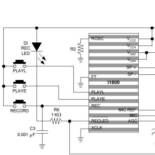 杭波涛IC厂供语音可录可放IC芯片 ISD系列录音芯片音乐件IC价可谈