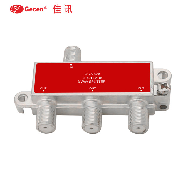 DOCSIS3.1 케이블 TV 5-1218MZH 3 웨이 스플리터 CATV 3 웨이 스플리터 스플리터