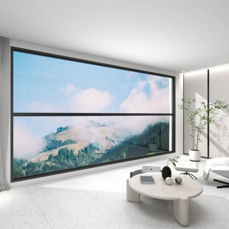 佛山智能电动提升窗封阳台隔音隔热密封好工厂直销通风