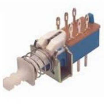 侧按直键开关6脚批发 迷你按钮开关侧按六脚 6脚小型自锁开关90度