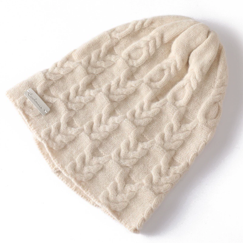 Осенне-зимняя новая утолщенная шапка из 100 шерстей для мужчин и женщин