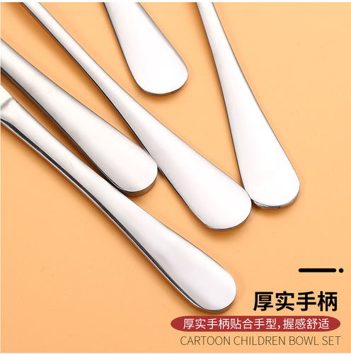 Factory wholesale 1010 stainless steel tableware spoon hotel restaurant spoon coffee spoon eating spoon children's spoon