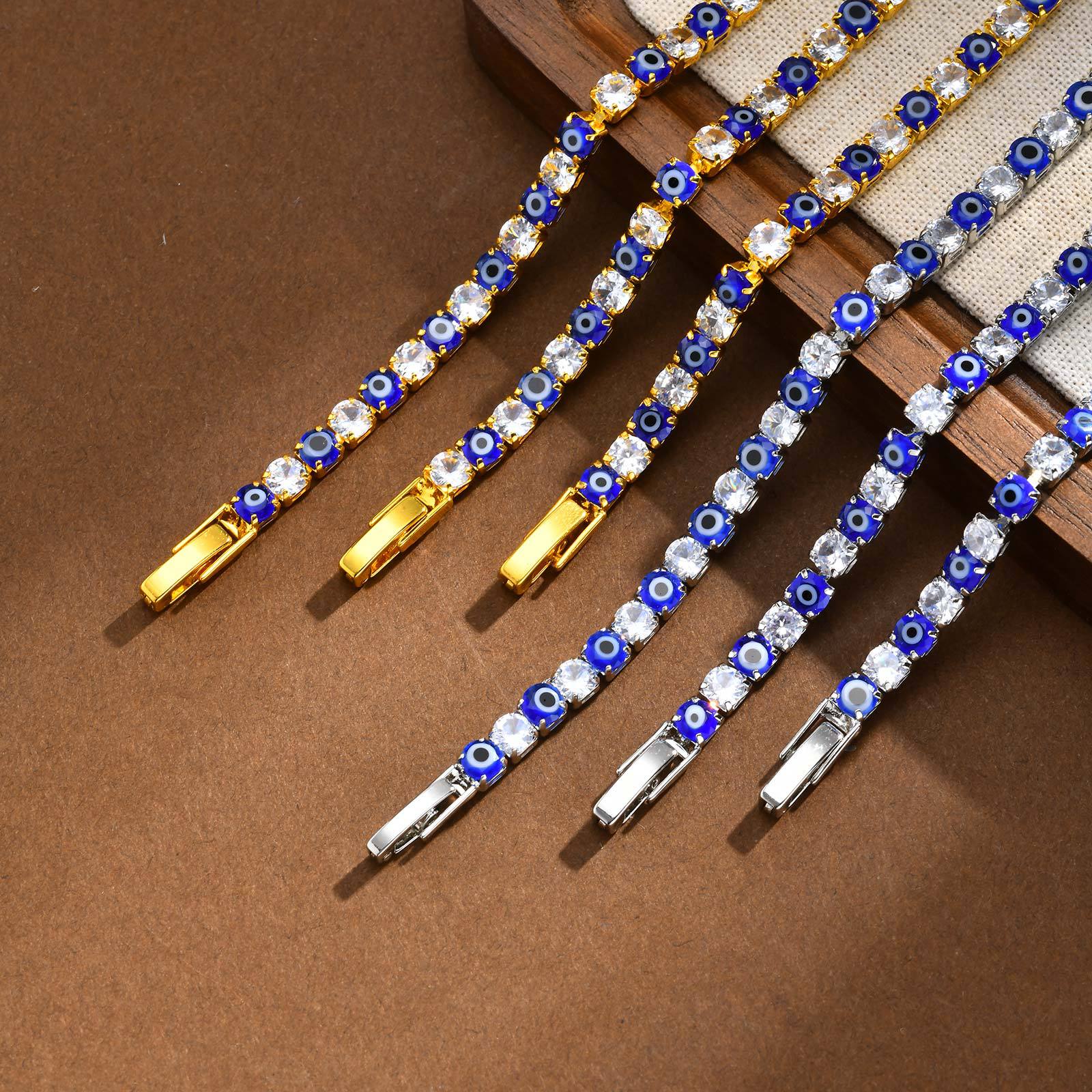 Lucky Evil Eye Red String Bracelet Protection Beaded Bracelet_voghion.com
