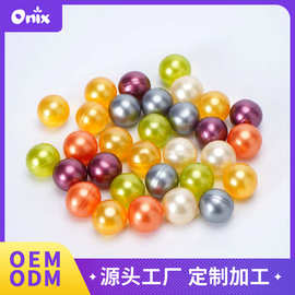 跨境热销工厂批发沐浴油珠定制圆形心形异形油珠浴珠bath pearls