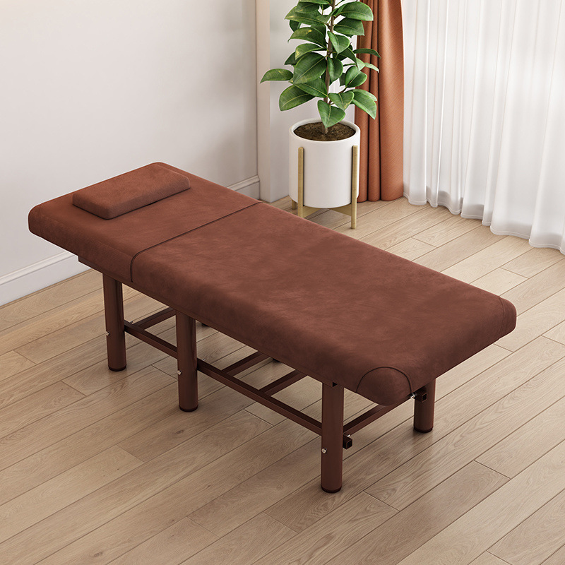 Fábrica directa cama de belleza salón de belleza camas de masaje térmico camas de moxibustión caseras camas de pestañas camas bordadas camas de masaje image 14