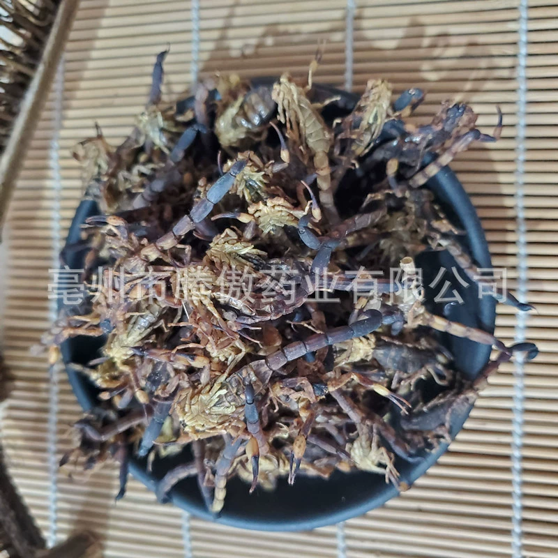 Скорпион Китайская травяная медицина полностью сухой Скорпион прозрачная вода Скорпион без соли Скорпион все черви могут быть непосредственно измельчены в порошок и продаваться отдельно