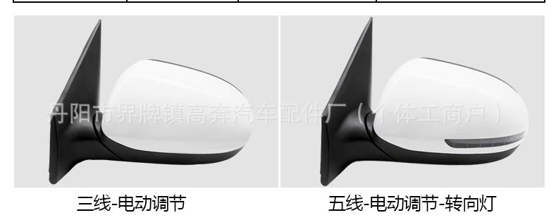 Suitable for 2011-2016 K2 Rearview Mirror Assembly K2 for Rio Russia Type Reversing Mirror