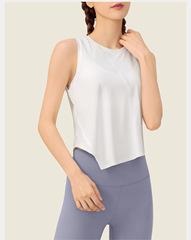 Women's 2023 Summer Sleeveless Outerwear Running Training Yoga Top Loose Outdoor Sports Sleeveless Sweatshirt