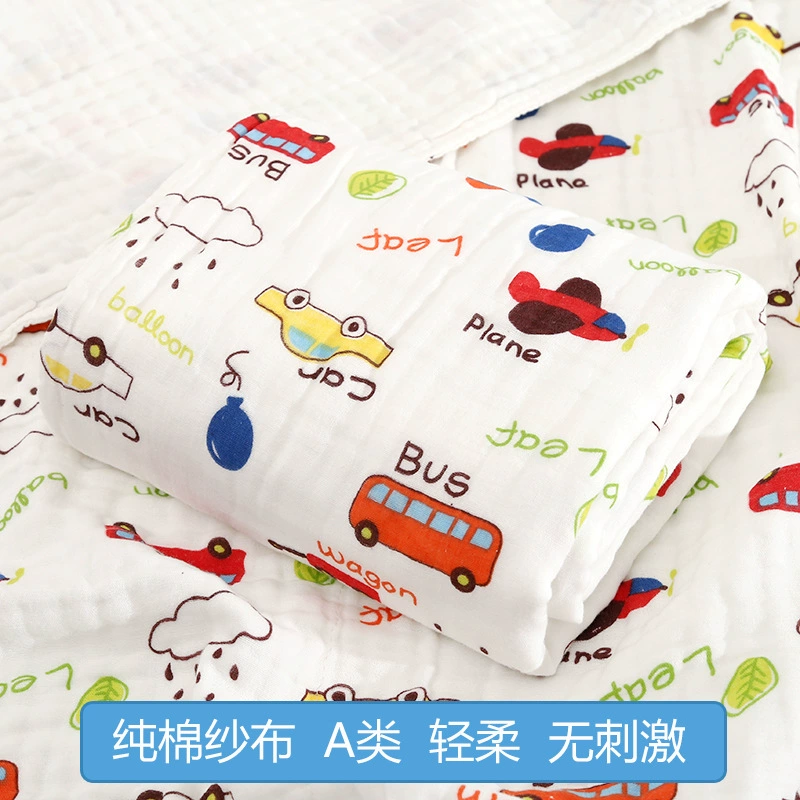 Бесплатная доставка Марлевое банное полотенце детский класс новорожденный шестислойное утолщенное мягкое Впитывающее детское одеяло, обернутое хлопком оптом