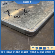不锈钢门配门板钣金剪折刨 非标箱体柜体钢板下料折板焊接加工