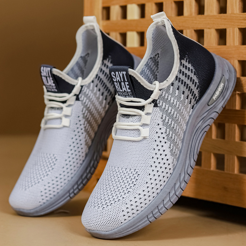 Nuevos zapatos para hombres primavera y otoño de 2025, comercio exterior transfronterizo, zapatos deportivos de hombre ligeros y versátiles, tendencia casual de zapatos de hombre