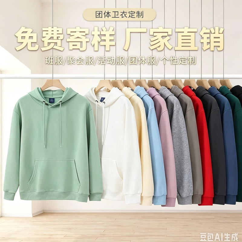 Customized logo hoodies, workwear with printed or embroidered designs, and loose-fitting, casual outerwear for both men and women Customized logo hoodies, workwear with printed or embroidered designs, and loose-fitting, casual outerwear for both men and women