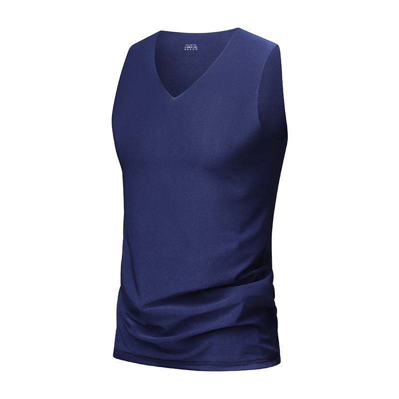 Transfronterizo verano nuevo chaleco deportivo de secado rápido hombre nuevo ligero transpirable de manga corta hombre correr camisa sin mangas