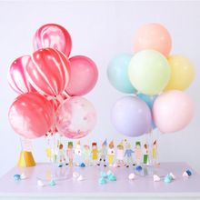 批發兒童周歲布置裝飾幼兒園教室野餐氣球桌飄寶寶生日派對場景布