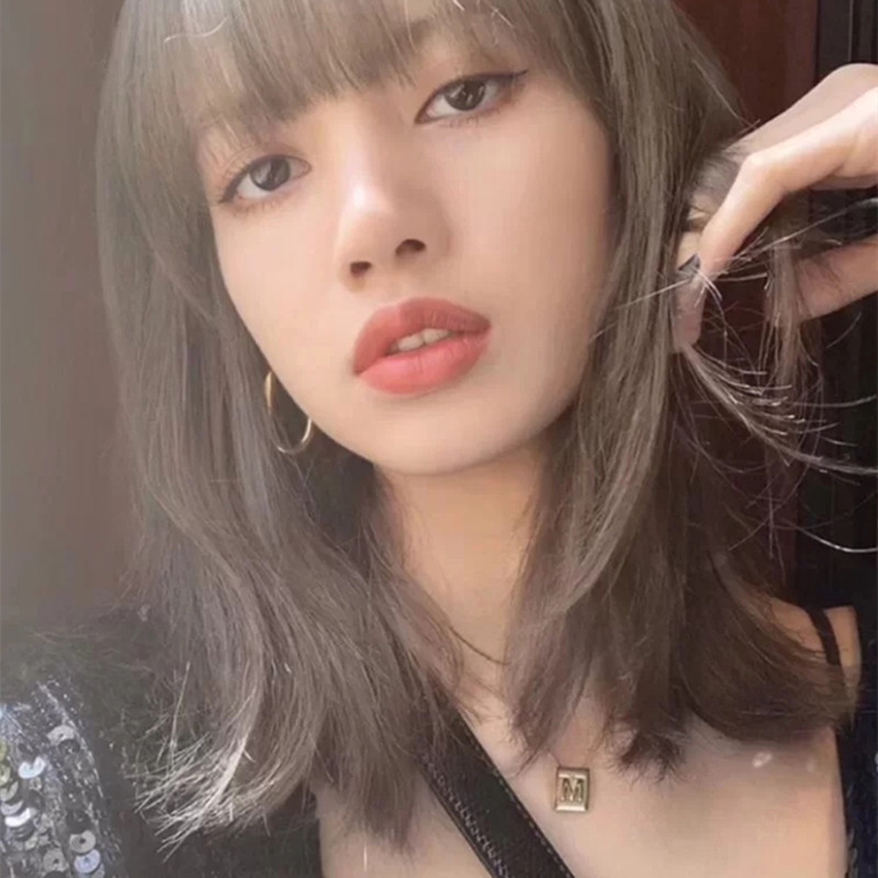 Fashion Letter Square Brass Pendant Necklace 1 Piece