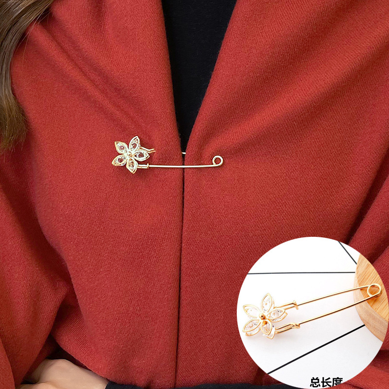 Pin de cierre de cintura accesorios de ropa fijos broche anti-exposición Pantalones de mujer hebilla apretada que forma la cintura pequeño artefacto de cierre de cintura