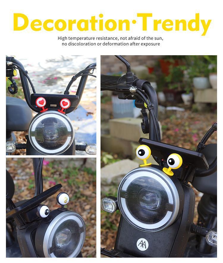 Electric Vehicle Helmet Decoration Funny Cute Accessories