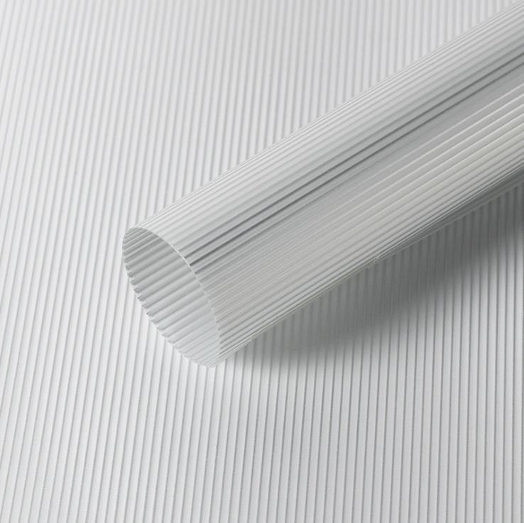 Fábrica de fiestas de flores al por mayor nueva línea de textura flor embalaje florista de color sólido papel de envoltura flor