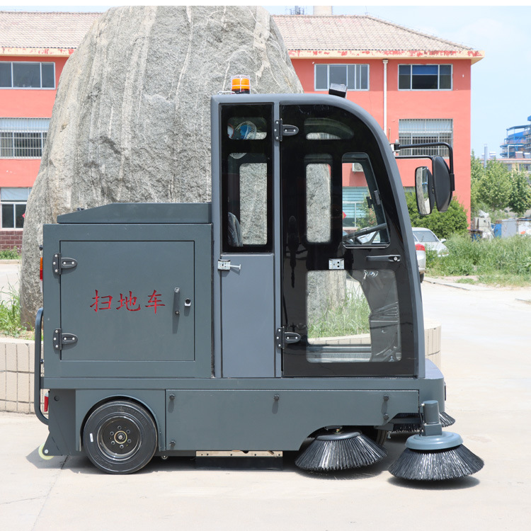 新能源电动扫地车 驾驶室扫地机 工厂扫地车 电动扫地车