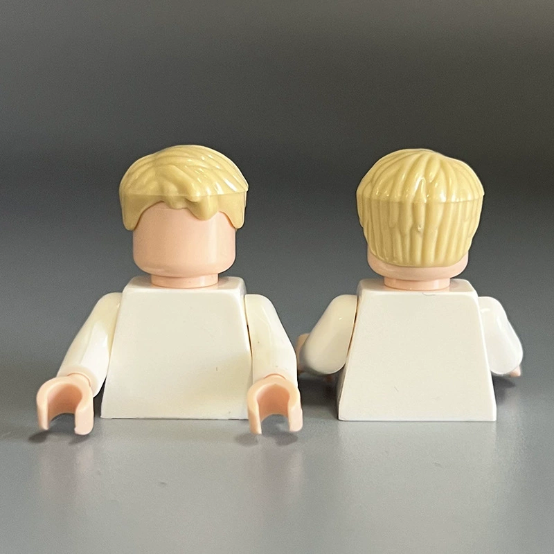 Игрушка Lego аксессуары для мини‑фигурок — набор мелких деталей DIY, разноцветные причёски