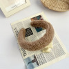 Demi-season plush retro high advanced headband, hair accessory, high-end