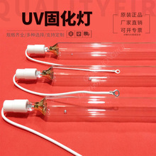 1KW UV灯高压汞灯 365NM紫外线灯270MMUV灯UV油漆无影胶固化灯管