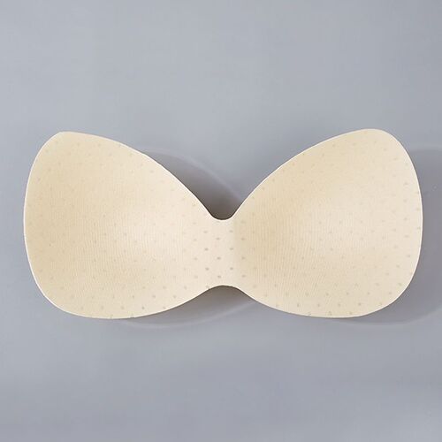 White chest pad inserts for women's thin sports bra sponge padded bra pads push-up bra swimsuit bra pads