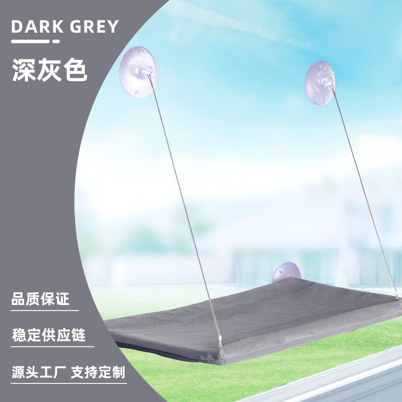 Ventana de gato, ventana de hábitat, hamaca de gato con cojín de felpa, cama para gatos que ahorra espacio, asiento de descanso para mascotas, cama colgante