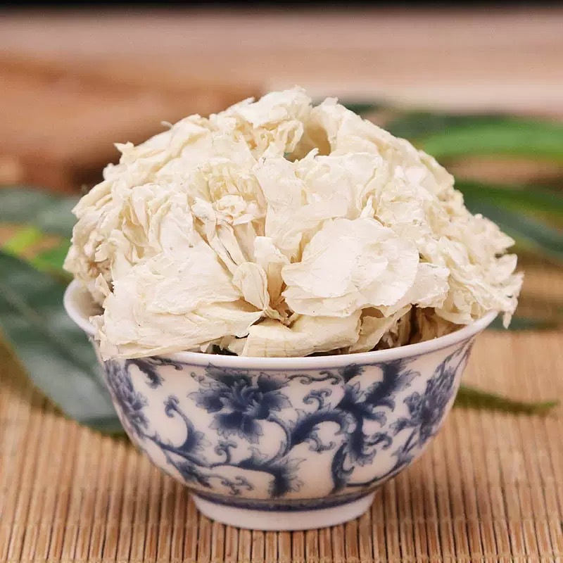 White Hibiscus Flower (Hibiscus syriacus) — Dried Herbal Tea & Wellness Botanicals 500g quality and texture
