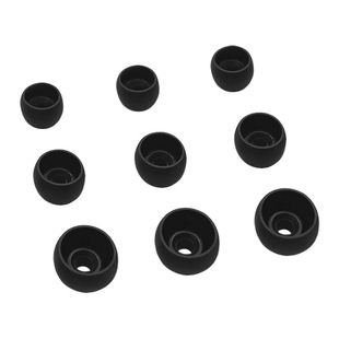 Half-Core Silicone Ear Caps, Bowl-Shaped Silicone Bluetooth Wireless Noise-Cancelling Comfortable Soft Earplugs, Silicone Rubber