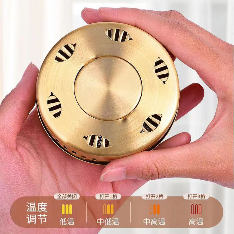 Thickened Moxibustion Copper Box Portable Moxibustion Kit Home Use Temperature Control Moxibustion Box Copper Manufacturer Wholesale Portable Moxibustion Box
