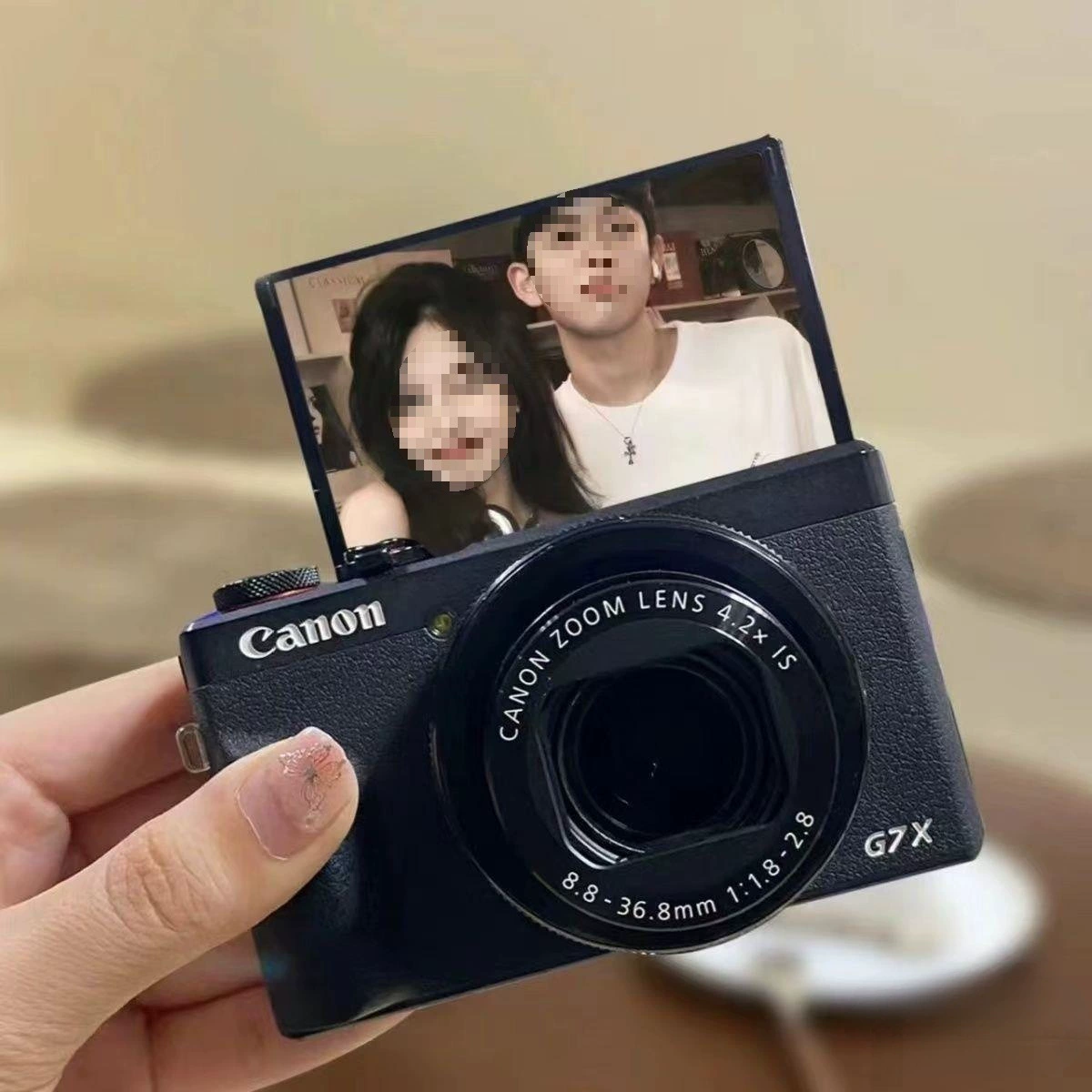 Цифровая камера Canon G7X, HD в ретро-стиле, с возможностью загрузки на мобильный