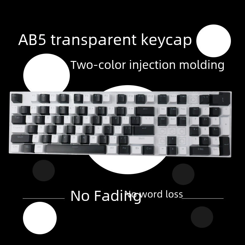 Высококачественные крышки клавиш ABS закрытые клавиатурные клавиши две цвета инъекции пластиковый выпуск lol игра DIY с колпачетом