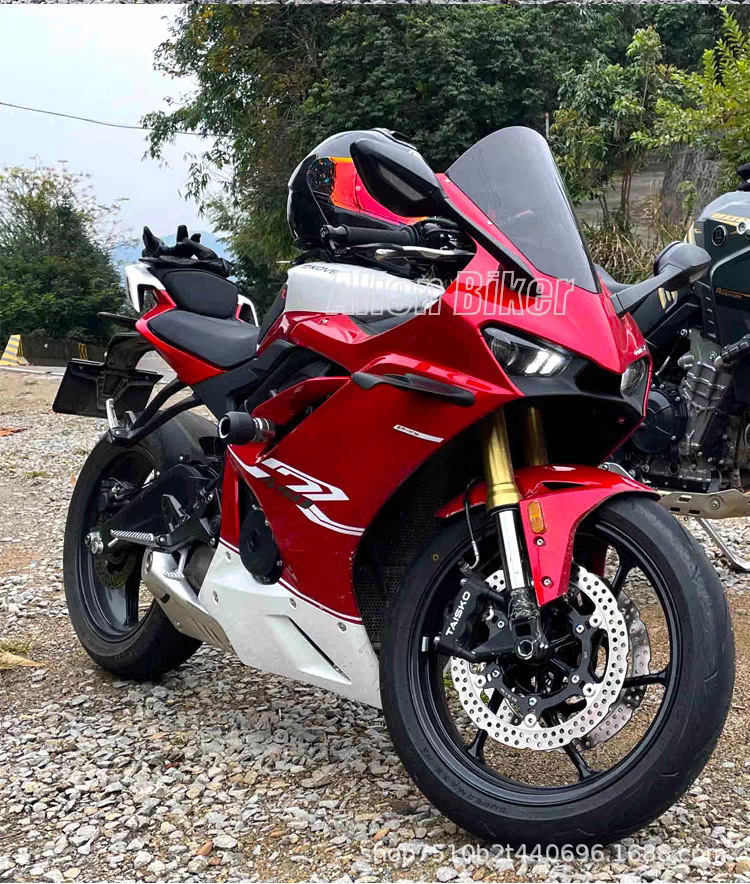 Suitable for Kove 450Rr Modified Track Version Mountain Racing Heightened Competitive Windscreen, Fairing, Pc Front Windshield
